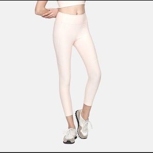 Outdoor Voices Rose Quartz Warmup Leggings